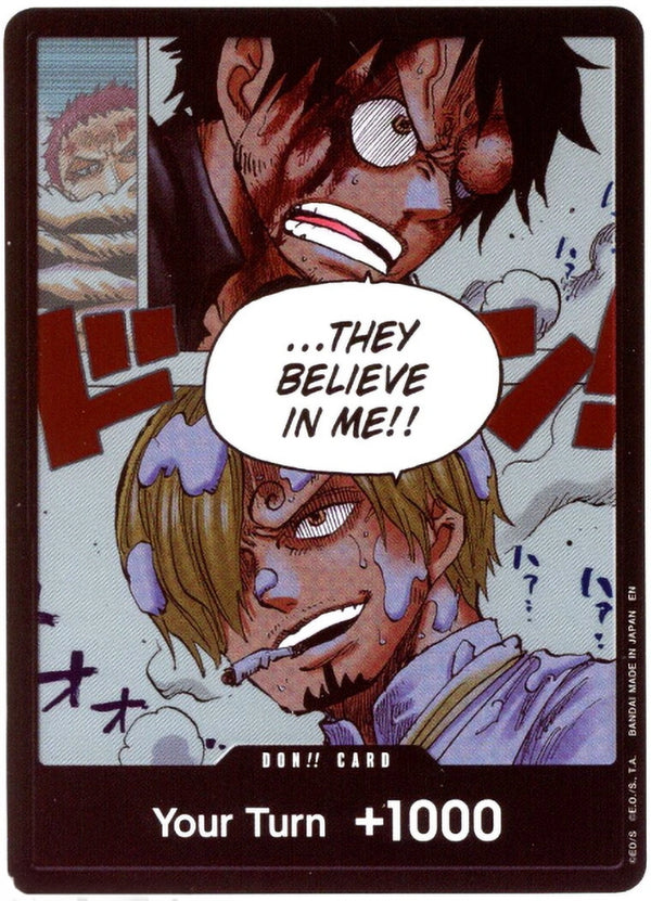 DON!! OP11-000 - Near Mint - A Fist of Divine Speed - Carta One Piece Card Game