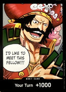DON!! Gold D. Roger OP13-000 V1 - DON!! DON!! - Near Mint - Carrying on his Will - Carta One Piece Card Game
