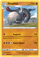 Donphan 092/195 - ITA - Near Mint - Spada e Scudo - Tempesta Argentata - Carta Pokemon