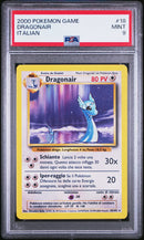 Dragonair 018/102 - ITA - Mint - Gradata PSA 9 - Set Base - Unlimited - Carta Pokemon
