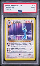 Dragonair BS 018/102 Rara - ITA - Mint - Gradata PSA 9 - Set Base - Carta Pokemon