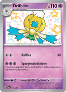 Drifblim Shiny 156/091 - ITA - Near Mint - Scarlatto e Violetto - Destino di Paldea - Carta Pokemon