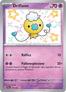 Drifloon Shiny 155/091 - ITA - Near Mint - Scarlatto e Violetto - Destino di Paldea - Carta Pokemon