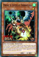 Droll & Uccello Serratura RA02-IT006-V1 Super Rare - Near Mint - Collezione Rarità II 25 Anniversario - Carta Yu-Gi-Oh!