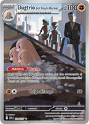 Dugtrio del Team Rocket ASC 239/217 Illustrazione Rara - ITA - Near Mint - Megaevoluzione - Ascesa Eroica - Carta Pokemon