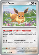 Eevee 143/191 Reverse Holo - ITA - Near Mint - Scarlatto e Violetto - Scintille Folgoranti - Carta Pokemon