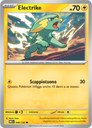 Electrike MEG 049/132 Reverse Holo - ITA - Near Mint - Megaevoluzione - Carta Pokemon