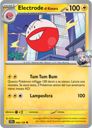 Electrode di Kissara 048/159 - ITA - Near Mint - Scarlatto e Violetto - Avventure Insieme - Carta Pokemon