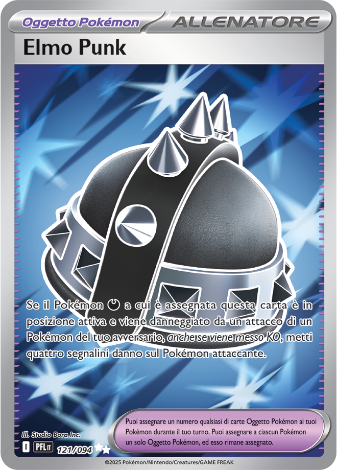 Elmo Punk PFL 121/094 - ITA - Near Mint - Megaevoluzione - Fiamme Spettrali - Carta Pokemon