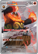 Emboar WHT 098/086 - ITA - Near Mint - Scarlatto e Violetto - Fuoco Bianco - Carta Pokemon