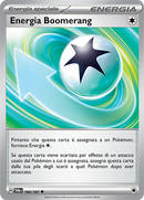 Energia Boomerang 166/167 Non Comune - ITA - Near Mint - Scarlatto e Violetto - Crepuscolo Mascherato - Carta Pokemon