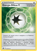Energia Difesa V 169/195 - ITA - Near Mint - Spada e Scudo - Tempesta Argentata - Carta Pokemon