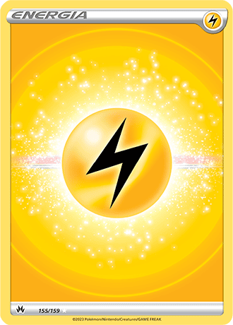 Energia Base Lampo 155/159 Holo - ITA - Near Mint - Spada e Scudo - Zenit Regale - Carta Pokemon