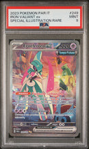 Eroeferreo-ex 249/182 Alternative Art - ITA - Mint - Gradata PSA 9 - Scarlatto e Violetto - Paradosso Temporale - Carta Pokemon