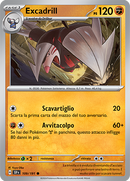 Excadrill 109/191 - ITA - Near Mint - Scarlatto e Violetto - Scintille Folgoranti - Carta Pokemon