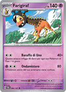 Farigiraf 084/167 Non Comune - ITA - Near Mint - Scarlatto e Violetto - Crepuscolo Mascherato - Carta Pokemon