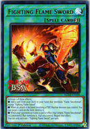 Fighting Flame Sword MZMI-EN008-V0 Ultra Rare - Near Mint - Maze of Millennia - Carta Yu-Gi-Oh!