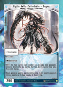 Figlia della Cattedrale - Sogno OV - 072 Rara Foil - 1a Edizione - ITA - Near Mint - Oppressione Vacua - Carta Creatures of Exo