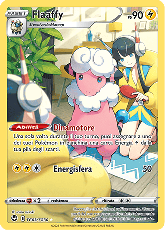 Flaaffy TG03/TG30 Trainer Gallery - ITA - Near Mint - Spada e Scudo - Tempesta Argentata - Carta Pokemon