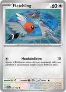 Fletchling 121/142 - ITA - Near Mint - Scarlatto e Violetto - Corona Astrale - Carta Pokemon