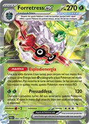 Forretress EX 002/091 - ITA - Near Mint - Scarlatto e Violetto - Destino di Paldea - Carta Pokemon