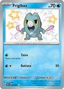 Frigibax Shiny 128/091 - ITA - Near Mint - Scarlatto e Violetto - Destino di Paldea - Carta Pokemon