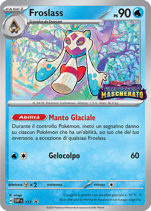 Froslass SVP 117 Holo - ITA - Near Mint - Promo Scarlatto e Violetto - Carta Pokemon