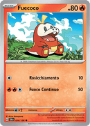 Fuecoco 036/198 Reverse Holo - ITA - Near Mint - Scarlatto e Violetto - Carta Pokemon