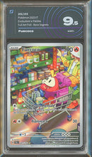 Fuecoco PAL 201/193 Illustrazione Rara - ITA - Mint+ - Gradata AIGRADING 9.5 - Scarlatto e Violetto - Evoluzioni a Paldea - Carta Pokemon
