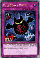 Full Force Virus RA03-EN267-V2 Quarter Century Secret Rare - Near Mint - Quarter Century Bonanza - Carta Yu-Gi-Oh!
