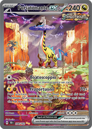 Furiatonante-ex 208/162 Alternative Art - ITA - Near Mint - Scarlatto e Violetto - CronoForze - Carta Pokemon