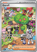 Garoff 236/091 Alternative Art - ITA - Near Mint - Scarlatto e Violetto - Destino di Paldea - Carta Pokemon