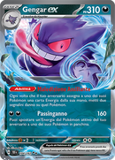 Gengar-ex 104/162 - ITA - Near Mint - Scarlatto e Violetto - CronoForze - Carta Pokemon
