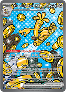 Gholdengo-ex 164/131 Alternative Art - ITA - Near Mint - Scarlatto e Violetto - Evoluzioni Prismatiche - Carta Pokemon