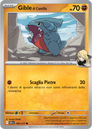 Gible Di Camilla ASC 109/217 Comune - ITA - Near Mint - Megaevoluzione - Ascesa Eroica - Carta Pokemon