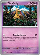 Girafarig 083/167 Reverse Holo Comune - ITA - Near Mint - Scarlatto e Violetto - Crepuscolo Mascherato - Carta Pokemon
