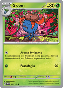 Gloom 002/197 Reverse Holo - ITA - Near Mint - Scarlatto e Violetto - Ossidiana Infuocata - Carta Pokemon