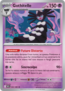 Gothitelle WHT 043/086 Reverse Holo Master Ball - ITA - Near Mint - Scarlatto e Violetto - Fuoco Bianco - Carta Pokemon