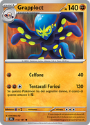 Grapploct 113/191 Reverse Holo - ITA - Near Mint - Scarlatto e Violetto - Scintille Folgoranti - Carta Pokemon