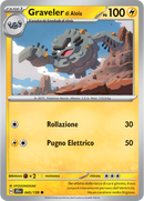 Graveler di Alola 045/159 Reverse Holo - ITA - Near Mint - Scarlatto e Violetto - Avventure Insieme - Carta Pokemon