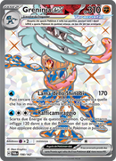 Greninja-ex 198/167 TeraCristal Full Art Ultra Rara - ITA - Near Mint - Scarlatto e Violetto - Crepuscolo Mascherato - Carta Pokemon