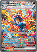 Greninja-ex 214/167 Alternative Art Illustrazione Speciale - ITA - Near Mint - Scarlatto e Violetto - Crepuscolo Mascherato - Carta Pokemon
