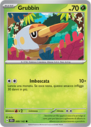 Grubbin 009/142 Reverse Holo - ITA - Near Mint - Scarlatto e Violetto - Corona Astrale - Carta Pokemon