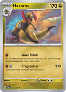 Haxorus 046/064 Reverse Holo Rara - ITA - Near Mint - Scarlatto e Violetto - Segreto Fiabesco - Carta Pokemon