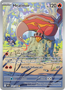 Heatmor WHT 104/086 - ITA - Near Mint - Scarlatto e Violetto - Fuoco Bianco - Carta Pokemon