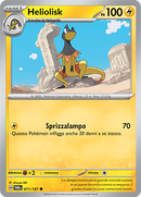 Heliolisk 071/167 Comune - ITA - Near Mint - Scarlatto e Violetto - Crepuscolo Mascherato - Carta Pokemon