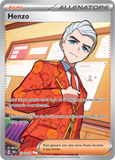 Henzo 134/131 Full Art - ITA - Near Mint - Scarlatto e Violetto - Evoluzioni Prismatiche - Carta Pokemon