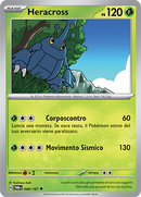 Heracross 008/167 Reverse Holo Non Comune - ITA - Near Mint - Scarlatto e Violetto - Crepuscolo Mascherato - Carta Pokemon