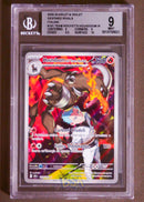 Houndoom del Team Rocket DRI 191/182 Illustrazione Rara - ITA - Mint - Gradata BGS 9 - Scarlatto e Violetto - Rivali Predestinati - Carta Pokemon