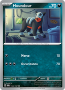 Houndour 132/197 Reverse Holo - ITA - Near Mint - Scarlatto e Violetto - Ossidiana Infuocata - Carta Pokemon